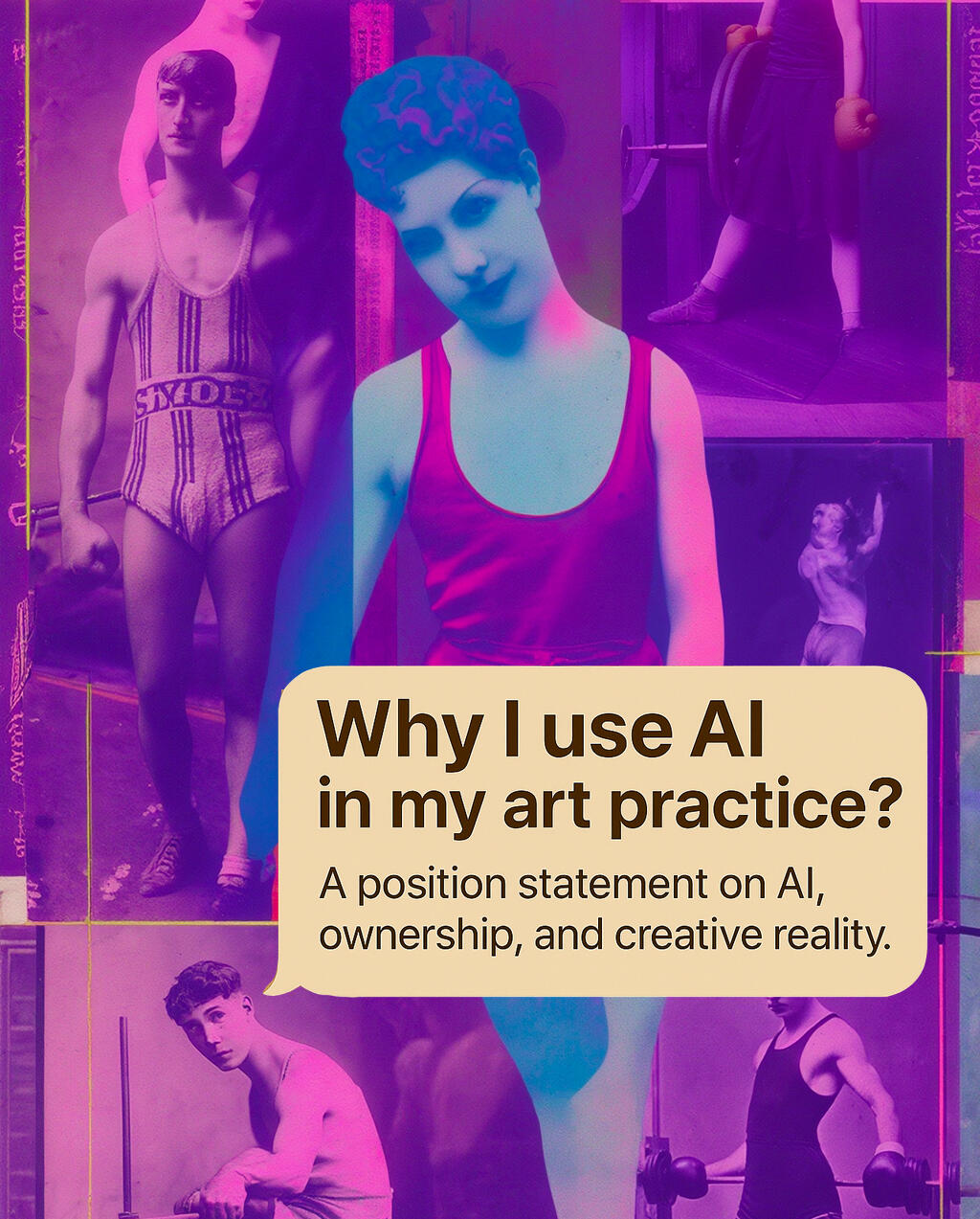 Why I use AI in my art practice? - Visual Essay - 2025
